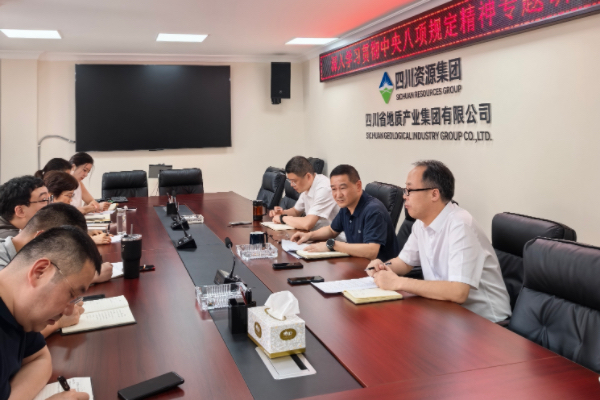 產(chǎn)業(yè)集團召開深入貫徹中央八項規(guī)定精神專題學(xué)習(xí)研討會